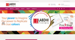 Desktop Screenshot of labdhiprinters.com